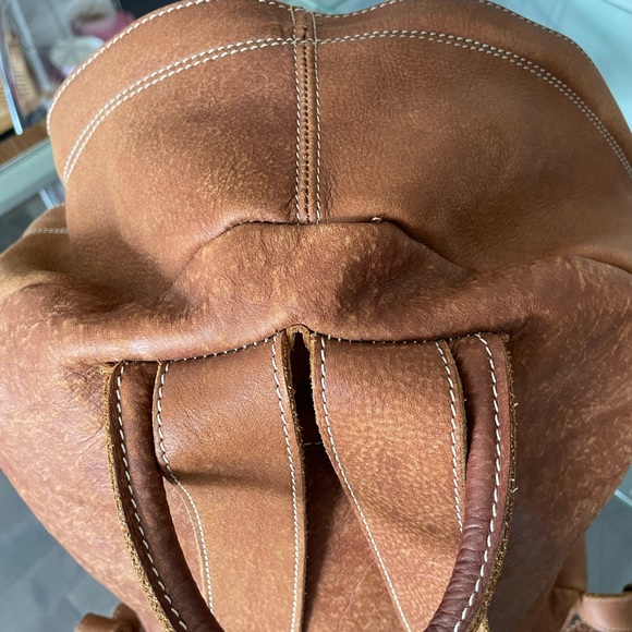 Roots backpack 100% leather - Picture 5 of 11